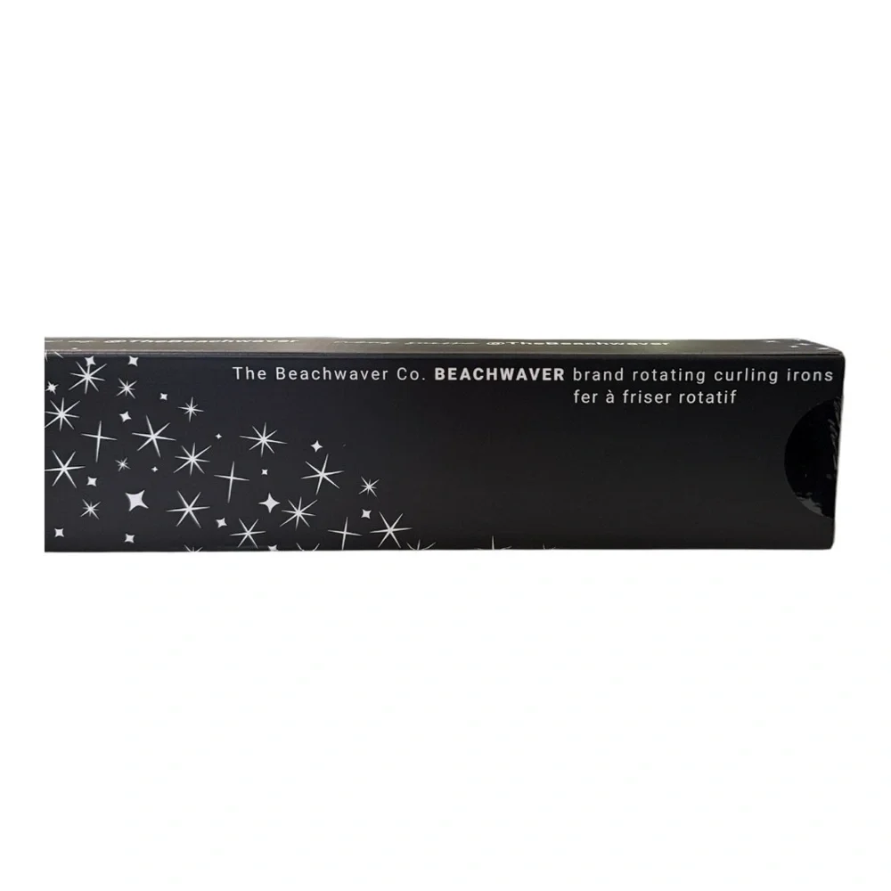 Beachwaver B1 Curling Iron – Black Glitter (New & Sealed)